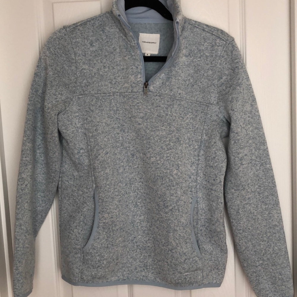 1/4 zip sweatshirt